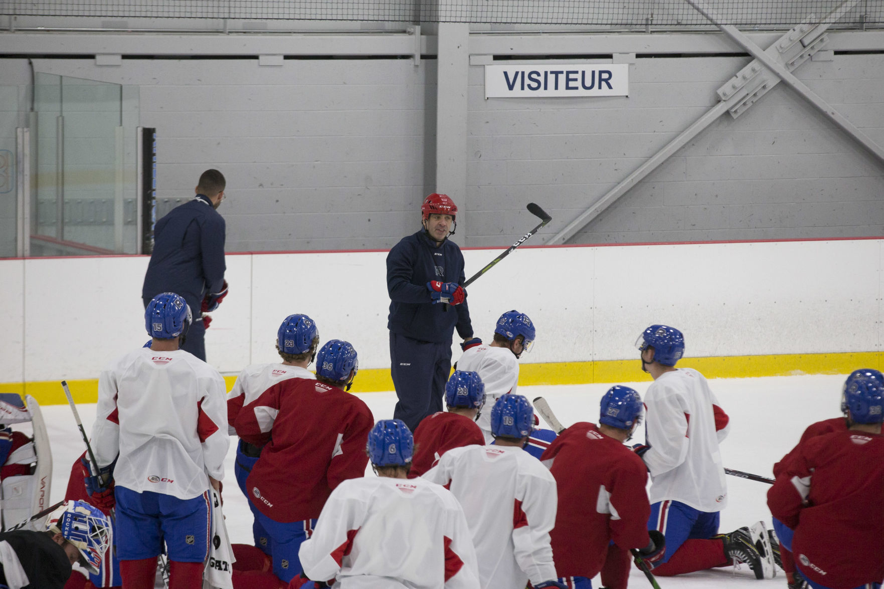 The Laval Rocket hit the ice for training camp